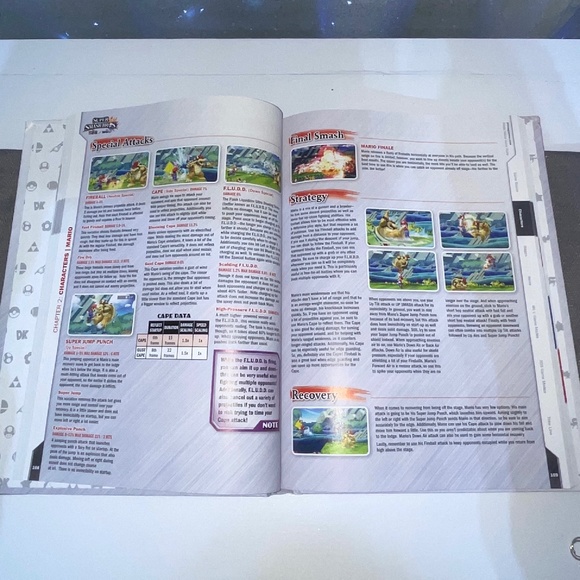 Super Smash Bros 3DS & Wii U Prima Official Game Guide Hardcover Collectible - Picture 3 of 3